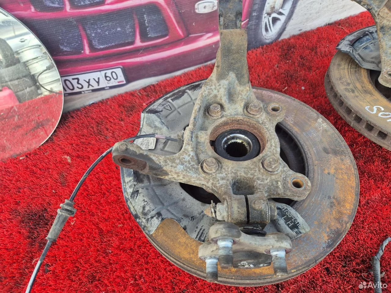 Поворотный кулаки передний Hyundai Sonata 8 DN8 Поворотный кулаки передний Hyundai Sonata 8 DN8