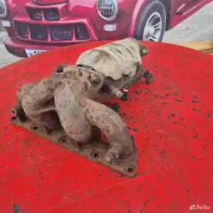 Выпускной коллектор на Chery QQ6